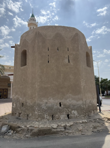 مشهد عام لحصن برج رابغ