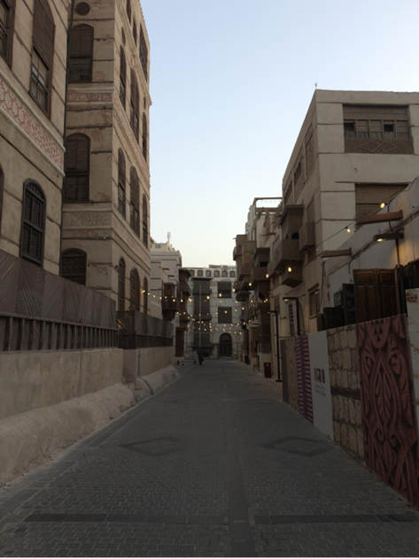 مشهد عام لموقع جدة التاريخية