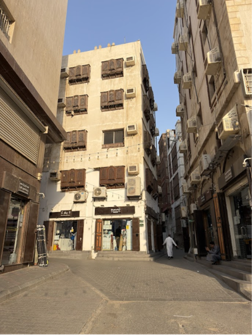 مباني جدة التاريخية المتراصة