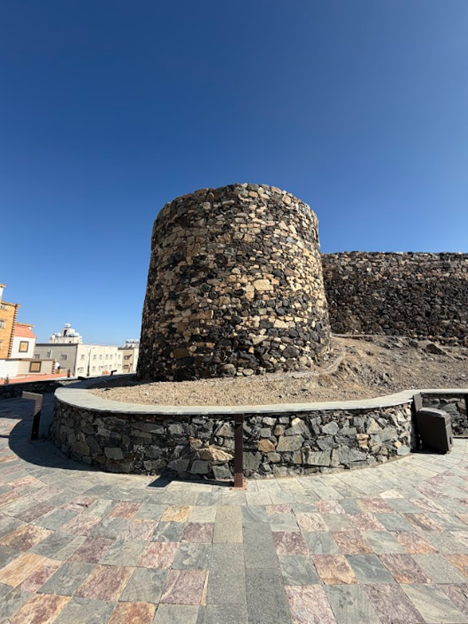 برج دفاعي بقلعة شمسان