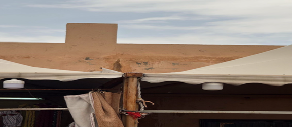 تقشر الواجهات بفعل الامطار