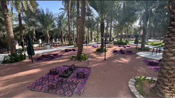 الخيارات المتعددة للجلوس