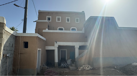 بيت يرمم بجهود شخصية من صاحب المنزل