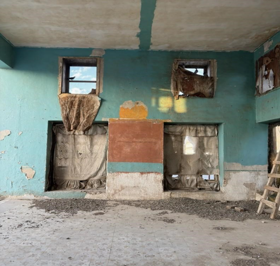 تأثر الطلاء الخارجي بالرطوبة للمبنى