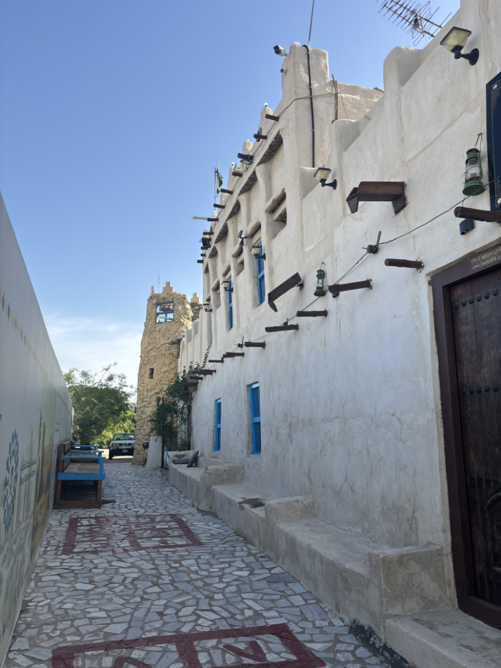 المسار المؤدي للمتحف