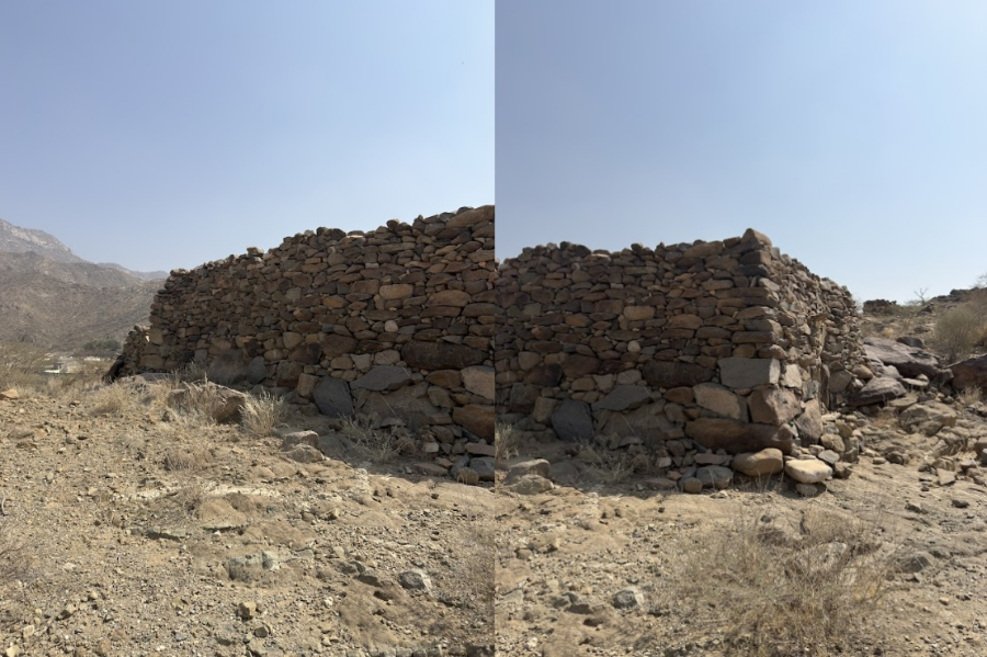 بقايا الجدارن