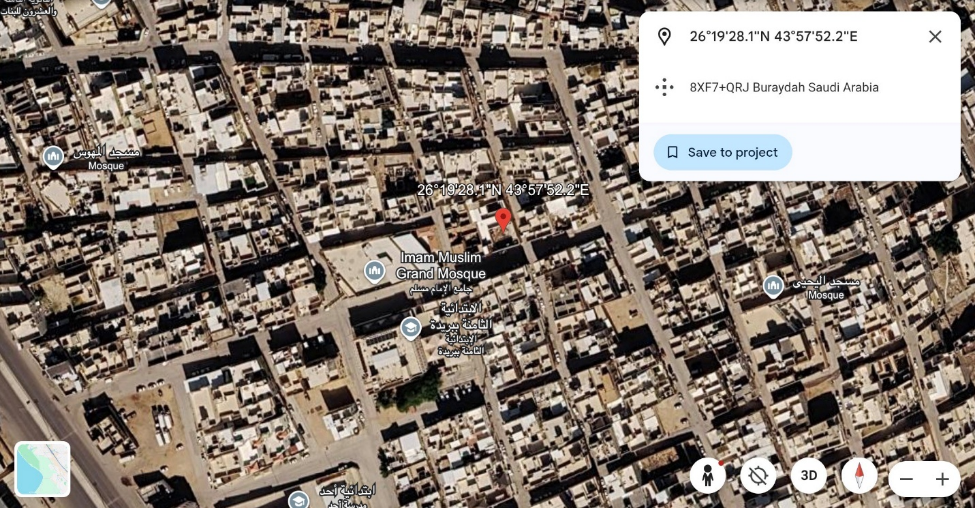 حالة الطرق المعبدة في محيط الموقع
