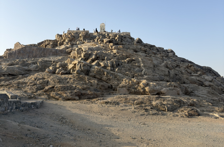 مشهد عام لجبل الرحمة