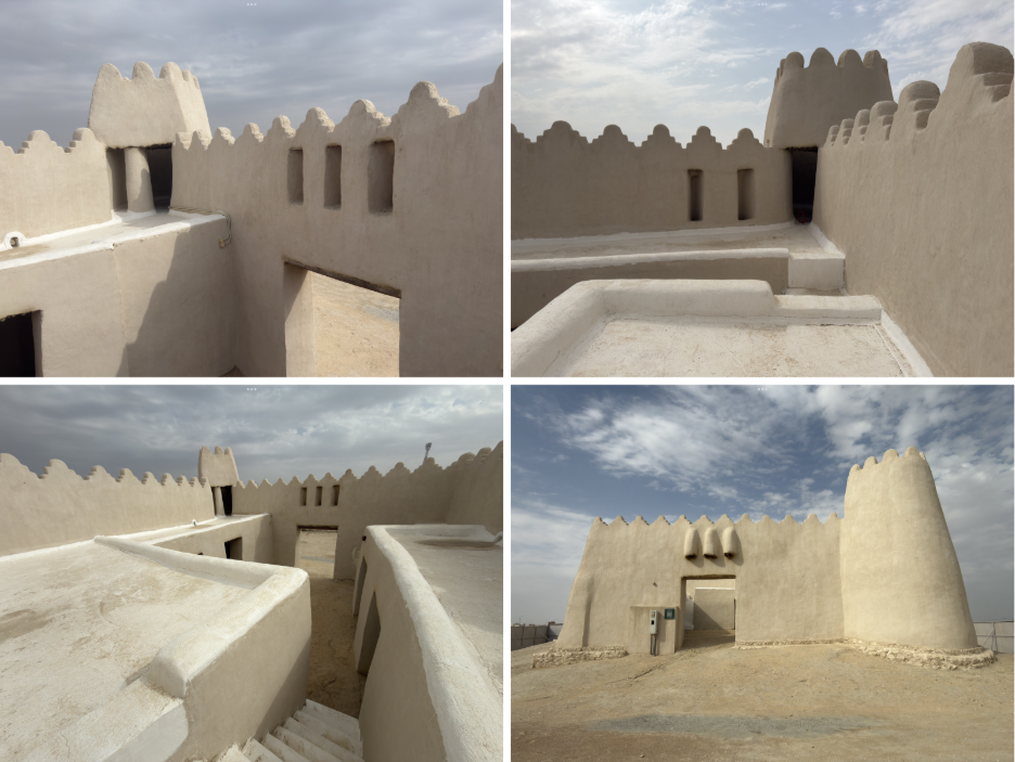 التفاصيل المعمارية في الموقع