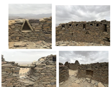 فتحات المراقبة المشرفة الجبل