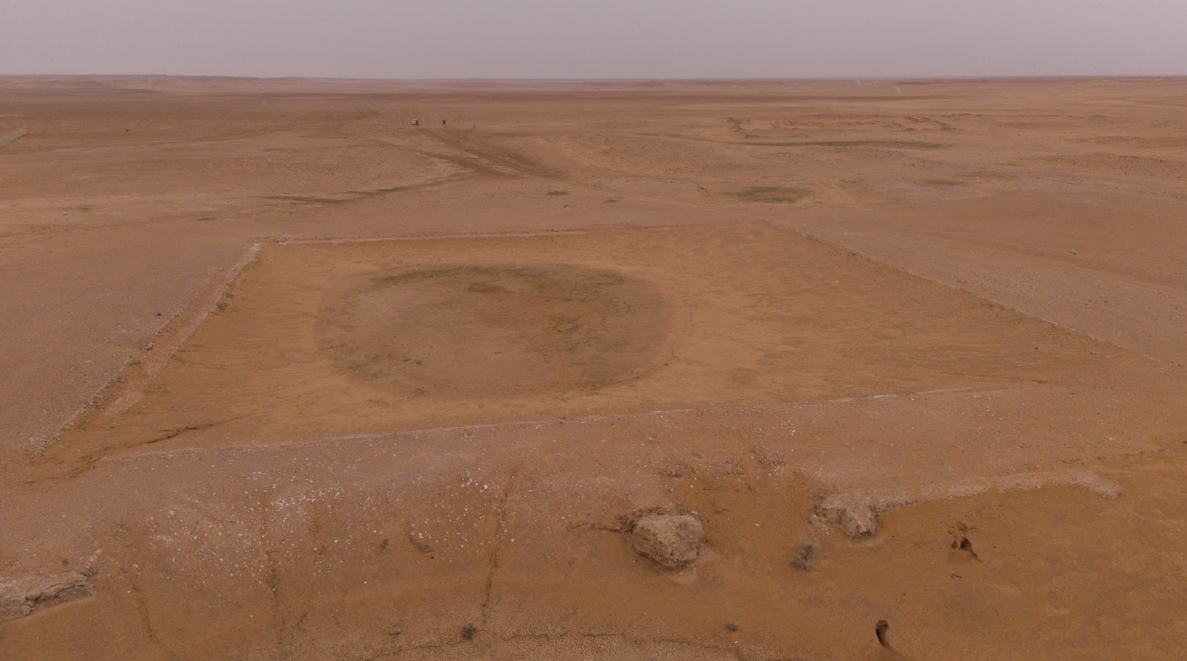البركة الدائرية بالموقع