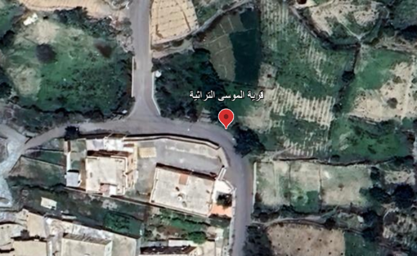 مشهد جوي للموقع