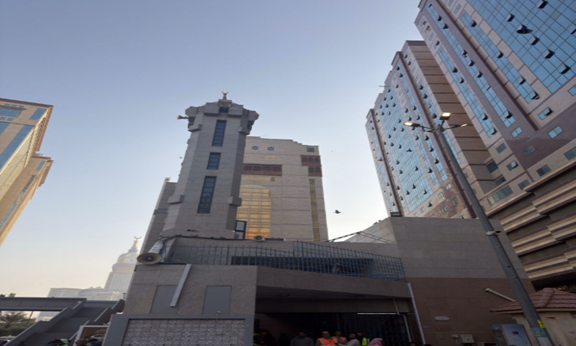 المظهر العام لمسجد الجن من الخارج