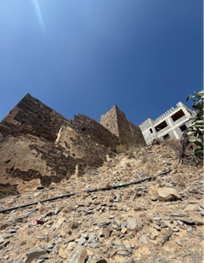 مكونات القلعة