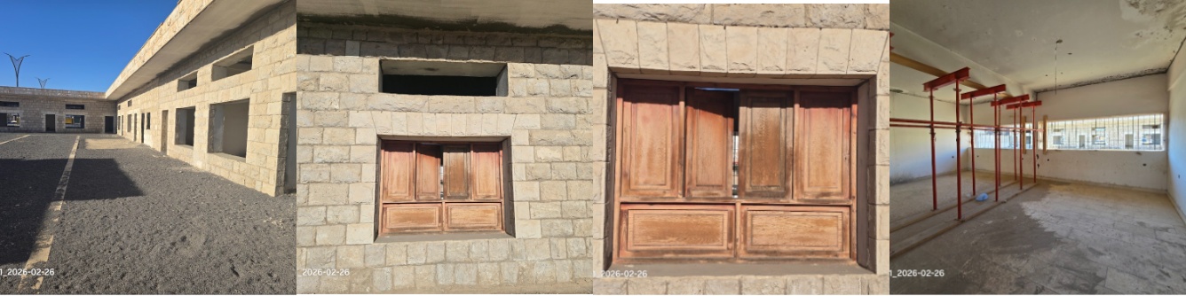 التكوين المعماري للموقع
