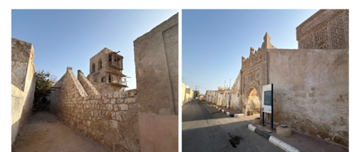 السور المحيط بالموقع