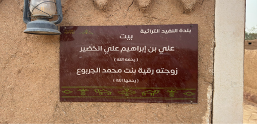 اللافتات التعريفية