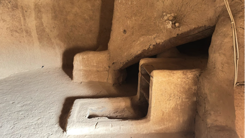 موقد داخل مئذنة الجامع الكبير