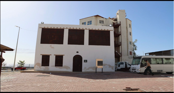 المظهر العام لمبنى المالية بأملج