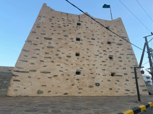 التكوين المعماري للموقع