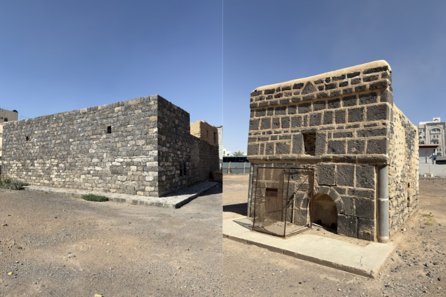 التكوين المعماري للموقع