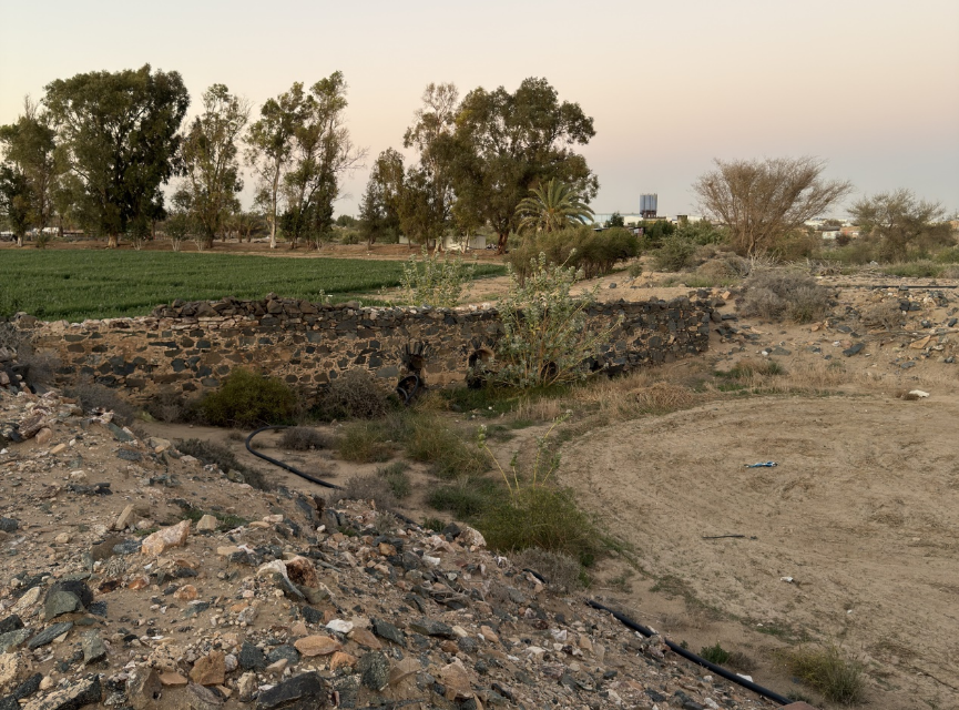 غياب السياج الشبكي عن الموقع