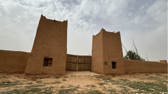سور القرية بعد الترميم
