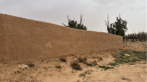 سور القرية بعد الترميم