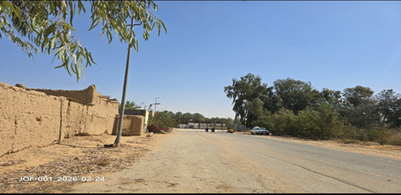 الطريق المحاذي لحي الرحبيين